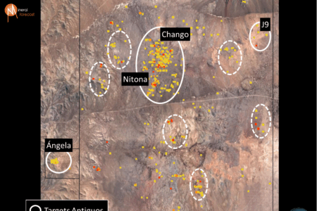 Mapa de targets para proyecto SQM