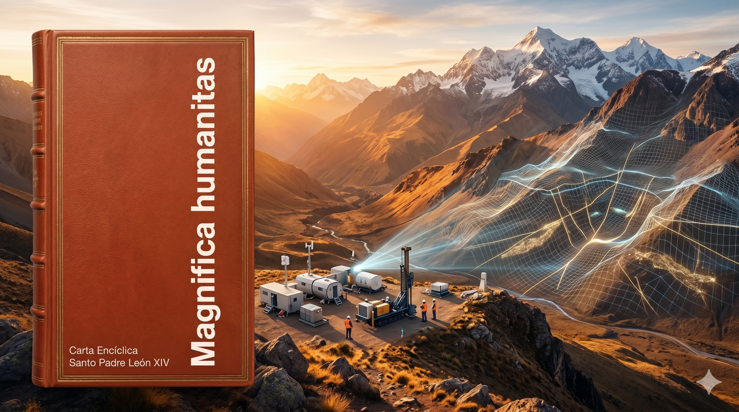 Magnifica Humanitas Enciclica by Pope Leo XIV in Mining Exploration